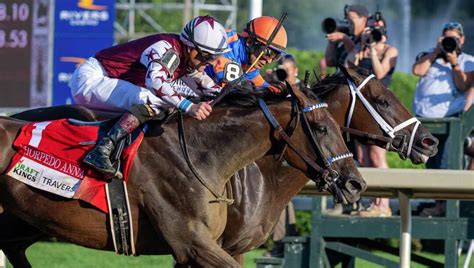 emirates stakes day|Fierceness holds off Thorpedo Anna to win the Travers and deny .